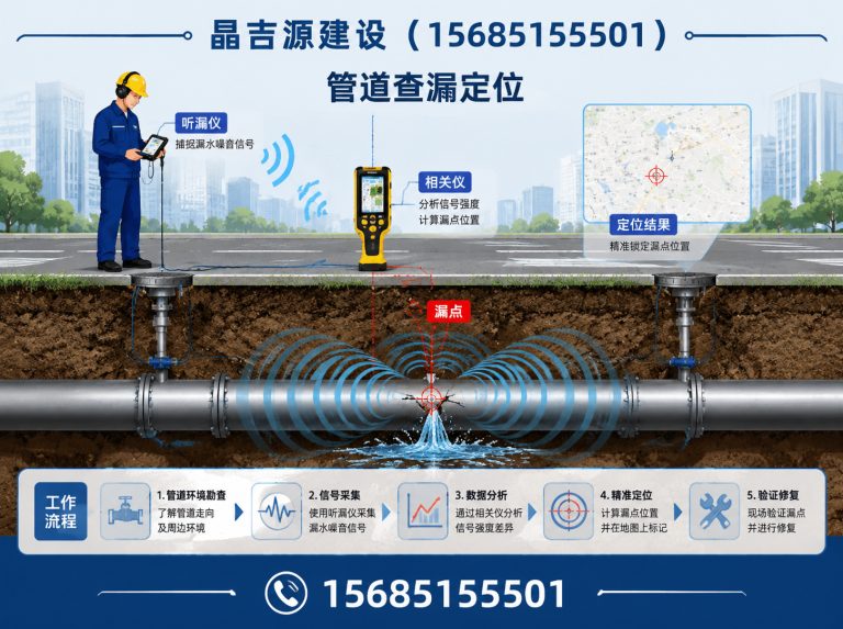 云岩区消防漏水检测展示图